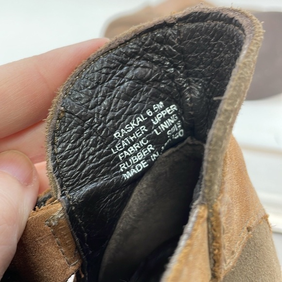 Steve Madden Booties Women's Brown Ankle Boots Brown Leather Buckle Size 6.5 - Picture 11 of 13